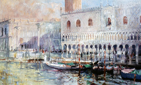 Doges Palace - Venice    - Oil